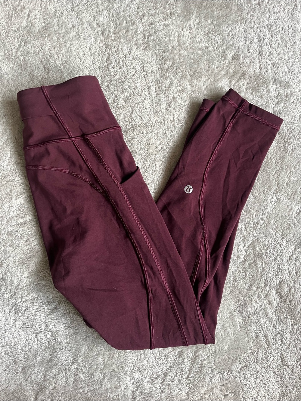 Lululemon Time To Sweat Crop 23" size 2